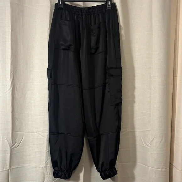 Satin cargo pants - Picture 5 of 5